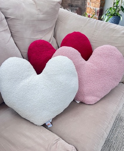 Three Heart Pillow Set 