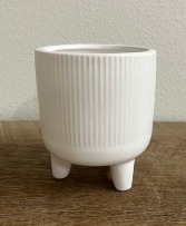 Three Legged Stripes planter