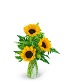Three Suns of Joy Flower Arrangement