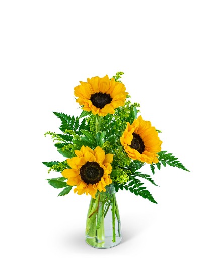 Three Suns of Joy Flower Arrangement