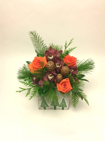 Three Times Three Christmas Arrangement