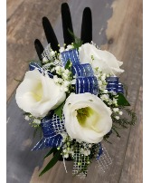 Three White Lisianthus 