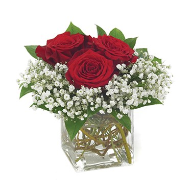 Three's A Charm Rose Bouquet Item #73-11KM