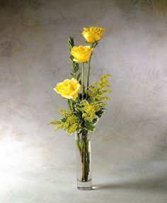 Three's A Charm Rose Bud Vase LET US KNOW the COLOR!