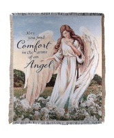 throw- arms of an angel gift item