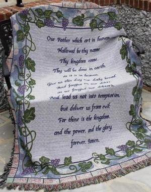 Throw The Lord's Prayer Throw