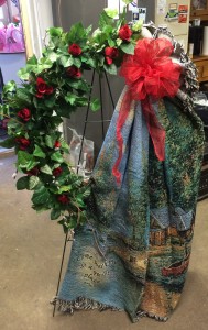 Throw & Wreath Sympathy