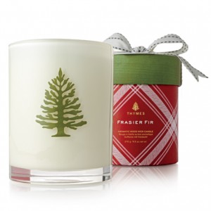 Thymes - Frasier Fir Wood Wick Candle