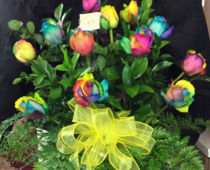 Ti-Dye Roses