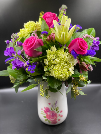 Tickle Me Pink Fresh Arrangement