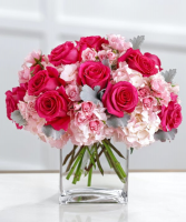 Tickled Pink  Vase Arrangement 