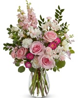 Tickled Pink Vase Arrangement