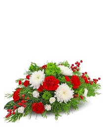 Tidings of Joy Centerpiece Flower Arrangement