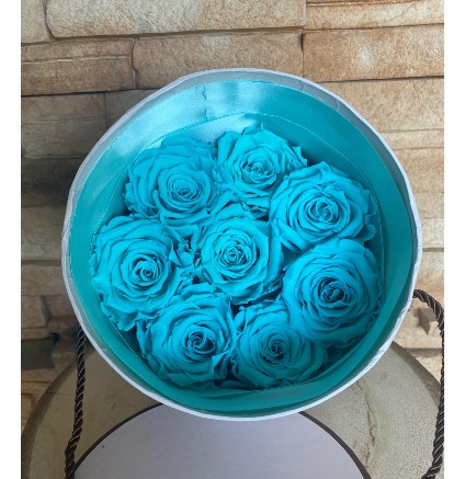 Tiffany Colored Preserved Roses Preserved Roses