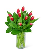 Tigress Tulips Flower Arrangement