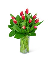 Tigress Tulips Flower Arrangement