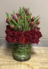 TilipRose Tulip and rose floral arrangement