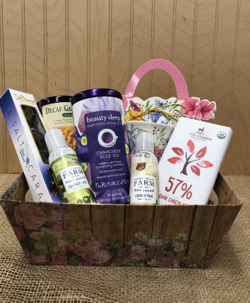 TIME FOR TEA GIFT BASKET  GIFT BASKET  in Springfield, VT | WOODBURY FLORIST