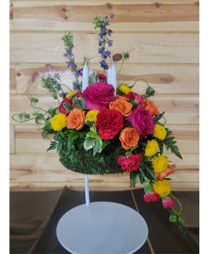 Timeless Birthday Celebration Floral Design
