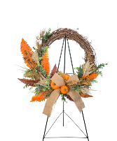 Timeless Fall Wreath Silk Design