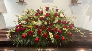 Timeless Love Casket Spray