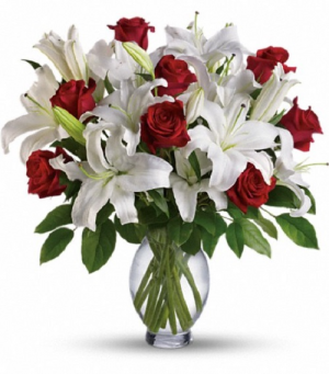 Timeless Romance Bouquet TRS04-1B Vase Arrangement in La Plata, MD | Potomac Floral Design Studio Timeless Romance Bouquet TRS04-1B Vase Arrangement in La Plata, MD | Potomac Floral Design Studio