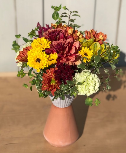 Timeless Terracotta  Vased Arrangement