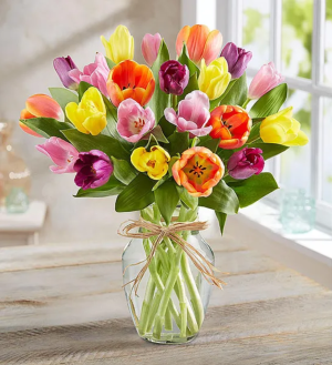 Timeless Tulips Flower Arrangement