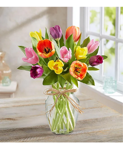 Timeless Tulips Spring Arrangement