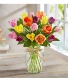 Timeless Tulips Vase arrangement