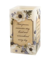 Times Passes Candle 10707 Sympathy Keepsake