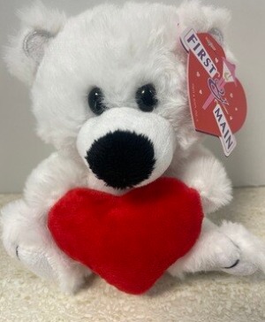 Timmy Teddy w/heart  NFS-1461
