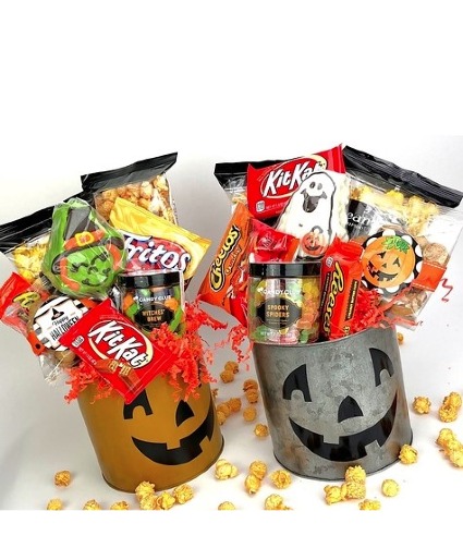 Tin of Treats Candy Basket