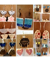 Tinted Clay Jewelry Gift Item /Add on