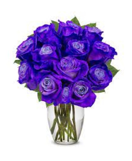 Tinted Purple rose arrangement (Limited) 