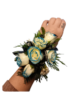 Tipped Roses wristlet 