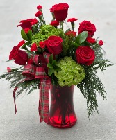Tis The Season Vase Arrangement 