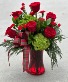 Tis The Season Vase Arrangement 