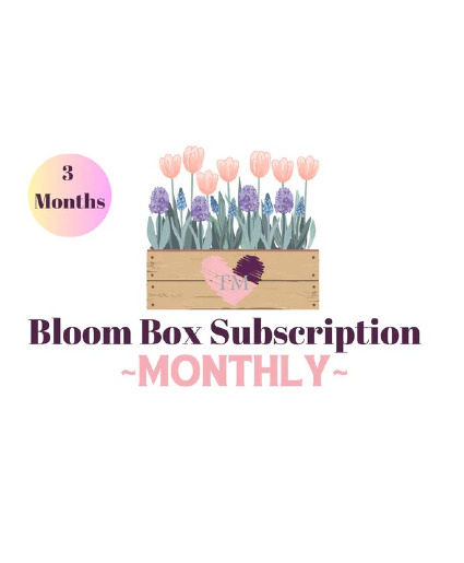 TM BLOOM BOX FLOWER SUBSCRIPTION 3 MONTHS SUBSCRIPTION