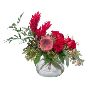 Touch of Tropics Fresh Flower Arrangement
