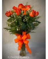 TN Football Dozen rose Go Vols