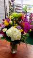 TO Brighten your day Mom Vase arrangement 