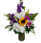 To Make You Smile  Vase Arrangement 