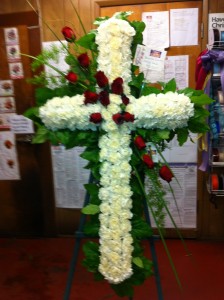 Eternal Memory Standing  Cross