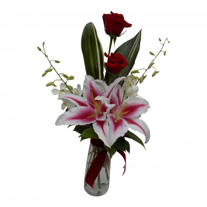 To the Moon and Back Vase Arrangment