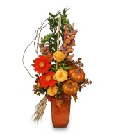 Toasted Pumpkin Fall Flowers