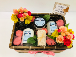 Today is a New Day Gift Set in Webster, TX | La Mariposa Flowers Today is a New Day Gift Set in Webster, TX | La Mariposa Flowers