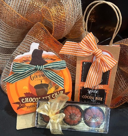 Todays Special a $47 value Only $30 with any Floral Purchase Pumpkin Lovers Gourmet Gift