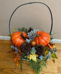 togather in the fall forever arrangment  sending warmth 