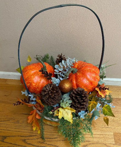 togather in the fall forever arrangment  sending warmth 
